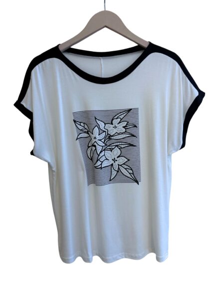 Printed flower