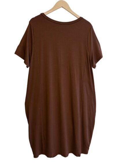 Vestido Liso C/bolsillo