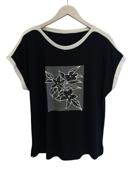 Printed flower