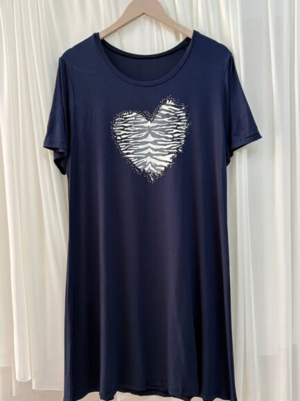 Vestido Zebra Heart